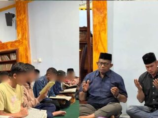 Wirid Yasin Bersama di Masjid At-Taubah Rutan Takengon
