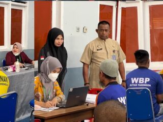 Tindaklanjuti SE Dirwatkeshab Ditjenpas Penemuan Kasus TBC, Rutan Takengon Gelar Pemeriksaan Kesehatan Bagi WBP