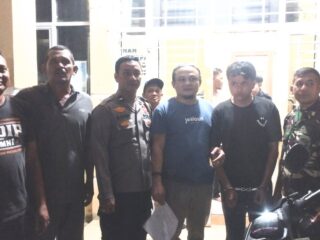 Bhabinkamtibmas Polsek Langsa Barat Bentuk Tim Anti Bandit di Gampong Paya Bujok Seulemak