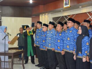 Sekda Kota Langsa Lantik 23 Pejabat Eselon III dan IV