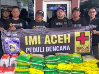 Misi Kemanusiaan, Tim Rescue IMI Aceh Saweu IMI Langsa Salurkan Bantuan 