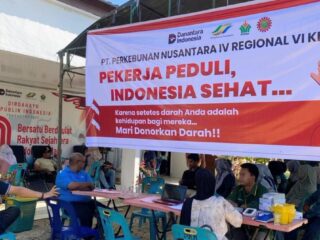 PTPN IV Regional VI Kebun Lama Gelar Donor Darah: Wujud Nyata ‘Pekerja Peduli, Indonesia Sehat’
