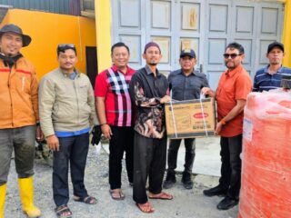 Pascabencana, Sejumlah Masjid dan Pesantren di Aceh Tamiang dapat Bantuan Genset dan Tandon Air dari Nasir Djamil