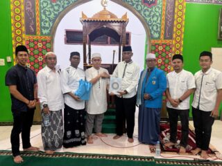 Safari Ramadhan Perdana KNPI Sambangi Masjid Babuttaubah Lapas Narkotika Langsa 