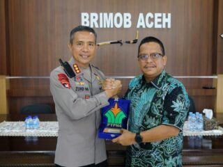 PTPN IV Regional VI Silaturahmi Bersama Dansat Brimob Polda Aceh