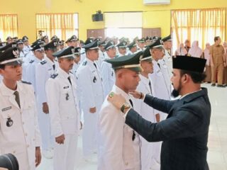 Bupati Aceh Timur Lantik 106 Geuchik 
