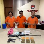 Satresnarkoba Kampar Berhasil Ungkap Jaringan Narkoba, Sita Sabu dan Senjata Rakitan