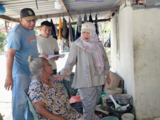 Sekda Langsa Tinjau Langsung Kondisi Rumah Terdampak Banjir 
