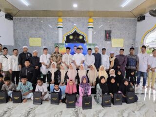 Jemput Berkah Ramadhan 1447 H, KNPI Kota Langsa Saweu Dayah dan Santuni Anak Yatim