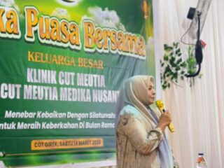 KUCM Cot Girek Unit Usaha PT CMN Gelar Buka Puasa Bersama 20 Anak Yatim 