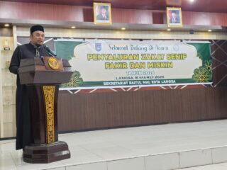 Baitul Mal Kota Langsa Salurkan Zakat Rp855 Juta kepada 7.700 Mustahik