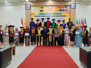 STAI-AT Gelar Wisuda Angkatan XV, Berikut Tujuh Nama Sarjana Terbaik 