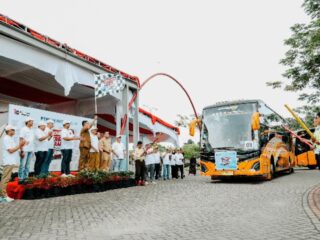 Dukung Komitmen Kepedulian Holding Perkebunan Nusantara di Momen Lebaran, PTPN IV PalmCo Berangkatkan 520 Pemudik Gratis dari Pekanbaru