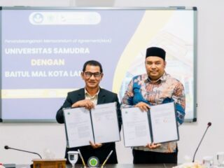 Kelola Zakat Kampus, Baitul Mal Langsa MoA Bersama Universitas Samudra 