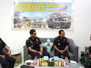 Bea Cukai Lhokseumawe Perkuat Sinergi dengan Kodim 0103/Aceh Utara