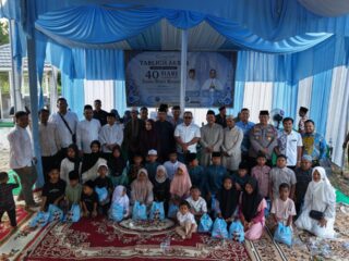 Penuh Haru Momen Spesial Pebriyan Winaldi Bersama Masyarakat dan Keluarga di 40 Hari Wafatnya Ibunda Tercinta