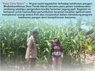 "Polisi Cinta Petani” — Sinergi Polri dan Masyarakat Wujudkan Ketahanan Pangan