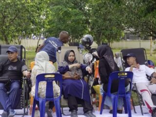 KSR PMI Unit Unsam Ajak Civitas Akademika Donor Darah di Fun Walk