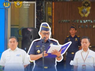 Kemenkeu Wilayah Langsa Gelar Upacara Harkitnas di Bea Cukai 