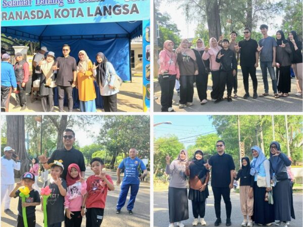 Car Free Day Ajang Silaturahmi Wali Kota Langsa Bersama Masyarakat