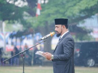 Bupati Aceh Timur Pimpim Upacara Hardiknas 