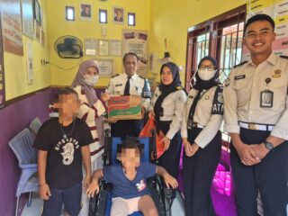 BAPAS BERSERI, Wujud Kepedulian Pegawai Bapas Pangkalpinang kepada Sesama