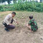 Polisi di Kerumutan Pantau Lahan Hortikultura Warga Pelalawan