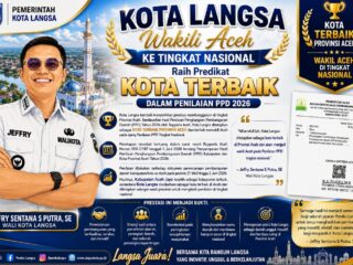 Kota Langsa Wakili Aceh ke Tingkat Nasional, Raih Predikat Kota Terbaik dalam Penilaian PPD 2026