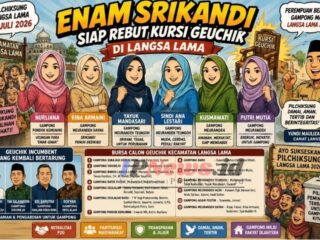 Enam Srikandi Siap Rebut Kursi Geuchik di Langsa Lama
