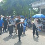 Peluk Buah Hati Sambil Sapa Warga, Momen Wali Kota Langsa di CFD Curi Perhatian