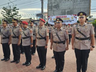 Resmi! Kasat Reskrim, Kasat Lantas hingga Tiga Kapolsek di Polres Langsa Berganti