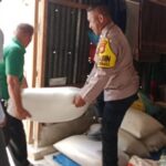 Polsek Perhentian Raja Kawal Panen Jagung Pipil 2,19 Ton ke Bulan dengan Harga 6.400 /Kg