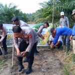 Jajaran Polsek Tapung Giat Lakukan Penanaman Jagung Kuartal III, Demi Perkuat Swasembada Pangan Nasional 2026