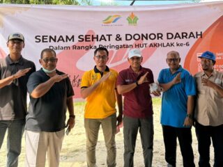 Semangat Kemanusiaan Mengalir di Kebun Lama PTPN IV Regional VI, 33 Kantong Darah Terkumpul dalam Aksi Donor Darah 