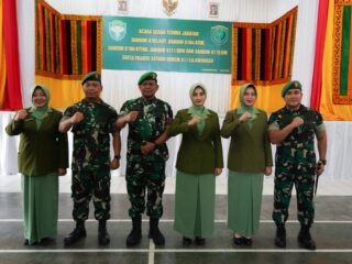 Danrem Lantik Lima Dandim Baru Perkuat Profesionalisme dan Sinergi dengan Rakyat