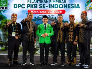 Cak Imin Lantik 514 Ketua DPC PKB Se-Indonesia, Chaidir Toweren Nahkodai PKB Kota Langsa Periode 2026–2031