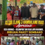 Ketua Elang 3 Hambalang Riau Apresiasi KSO Agrinas–Kelompok Tani Riau Jaya Makmur, Ribuan Paket Sembako Disalurkan untuk Masyarakat