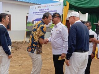 PTPN IV PalmCo Dukung Pemulihan Pascabencana, Hadiri Peresmian 200 Huntap di Aceh Tamiang