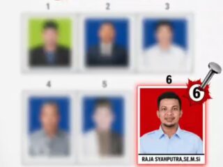 Raja Syahputra Menang di Pilchiksung Sungai Pauh Tanjong, Raih 639 Suara