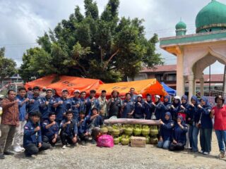 HIMATARA IAIN Takengon Salurkan 40 Tabung LPG Kepada Korban Kebakaran 