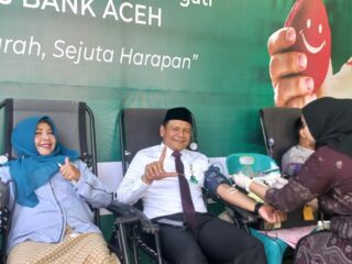 Semarak HUT ke-53, Bank Aceh Syariah Langsa Kumpulkan 69 Kantong Darah