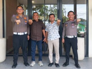 IMI Langsa Silaturahmi dengan Kasat Lantas, Siap Bersinergi Wujudkan Tertib Berlalu Lintas