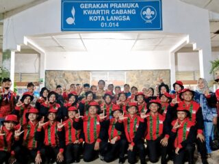 Dilepas Wakil Wali Kota, 21 Pramuka Langsa Siap Bawa Nama Aceh di Jamnas XII 2026