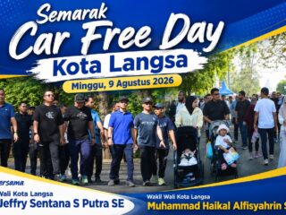 Semarak Car Free Day, Jeffry-Haikal Sapa Warga Langsa