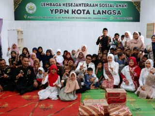 Anjangsana, Wakil Wali Kota Langsa Hadir di Tengah Anak Yatim Piatu