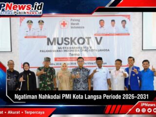 Ngatiman Nahkodai PMI Kota Langsa Periode 2026–2031