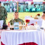 Semarak HUT TNI ke-81, PTPN IV Regional VI Hadiri Bazar Pasar Murah dan UMKM Kodim 0104/Atim