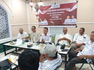 Lima PK PMI Kota Langsa Terbentuk, Ngatiman Serukan Penguatan Misi Kemanusiaan
